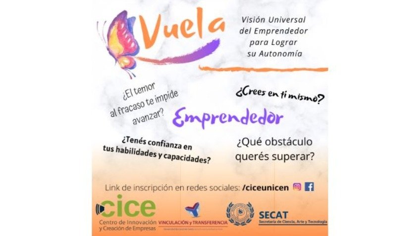 Desde el Programa Vuela seleccionarán emprendedores para asesoramiento anual